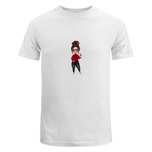 Doll Grandma Standing Dad Grandpa And Kids Hands Outline Personalized Shirt