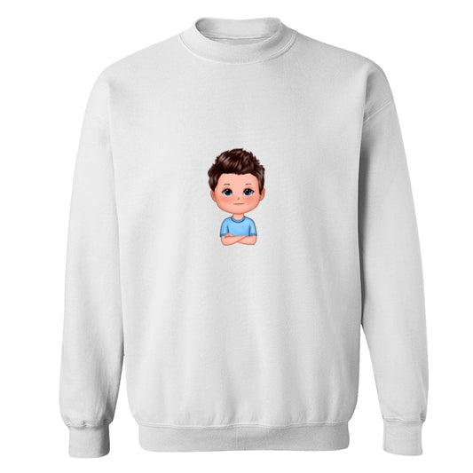 Doll Kids Crossed Arms Dad Grandpa And Kids Hands Outline Personalized Shirt