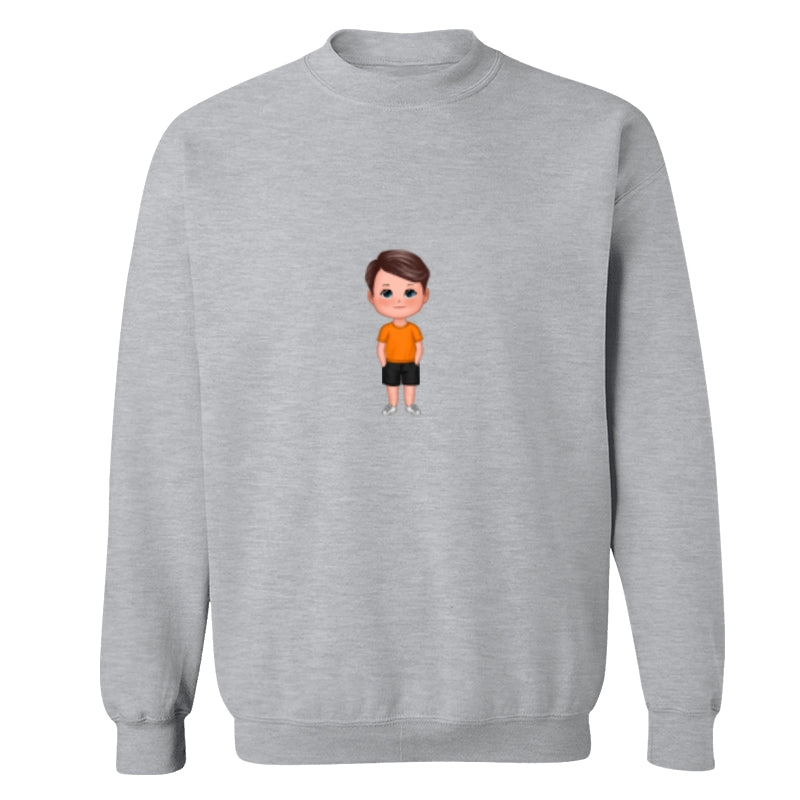 Doll Kids Standing Dad Grandpa And Kids Hands Outline Personalized Shirt