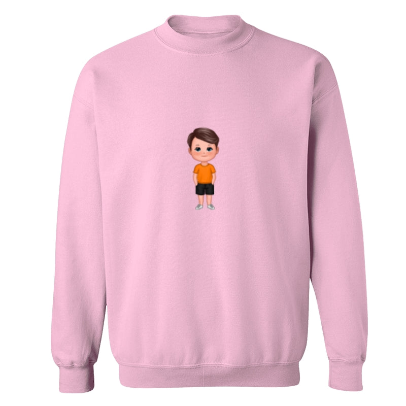 Doll Kids Standing Dad Grandpa And Kids Hands Outline Personalized Shirt