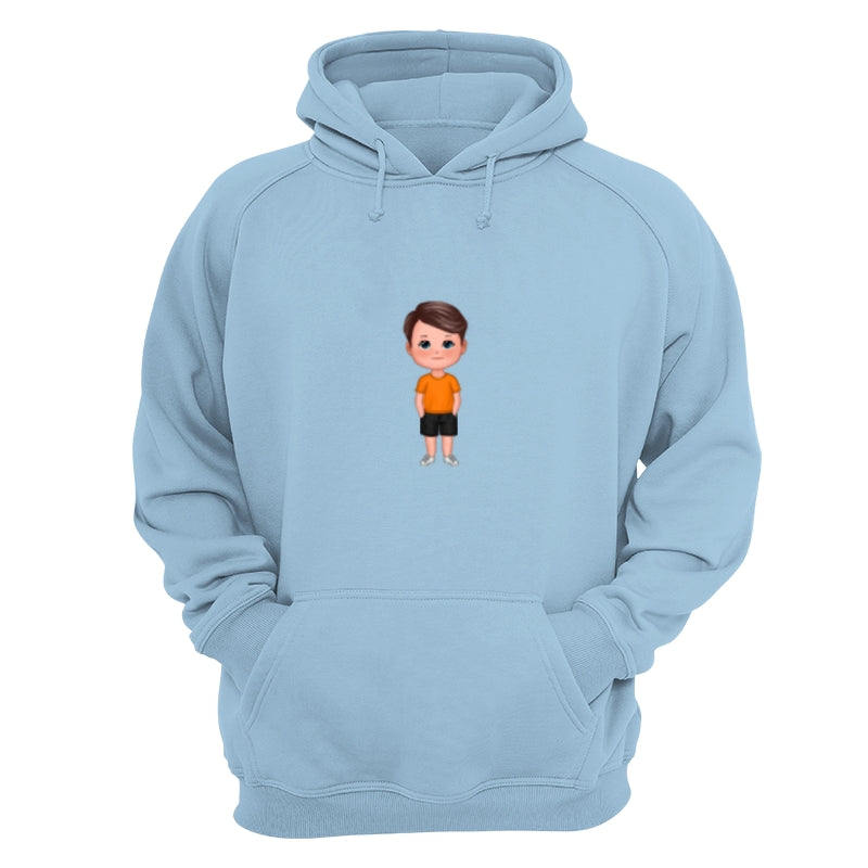 Doll Kids Standing Dad Grandpa And Kids Hands Outline Personalized Shirt