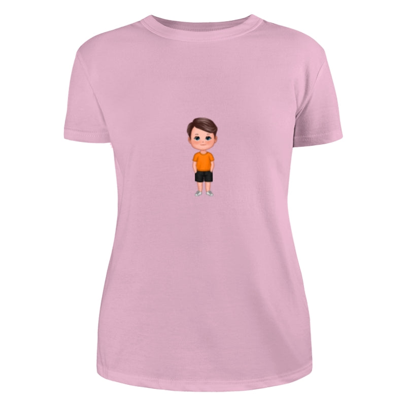 Doll Kids Standing Dad Grandpa And Kids Hands Outline Personalized Shirt