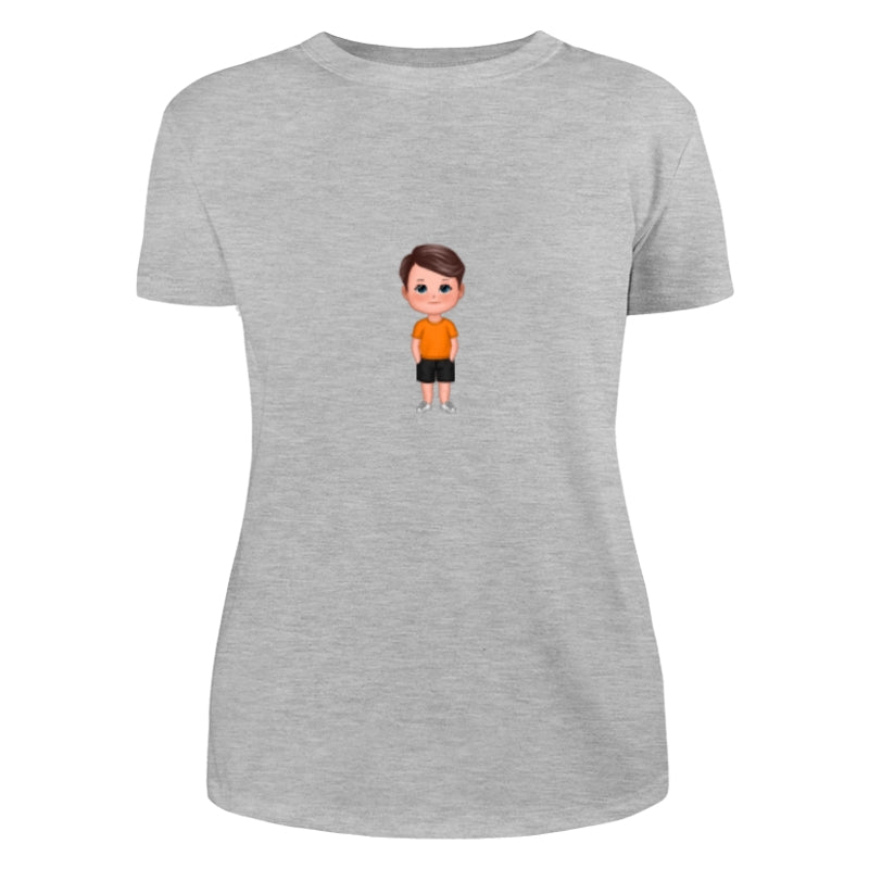 Doll Kids Standing Dad Grandpa And Kids Hands Outline Personalized Shirt